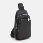 Чоловічий шкіряний рюкзак через плече Ricco Grande K16040a-black - Фотографія № 101