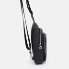 Чоловічий шкіряний рюкзак через плече Ricco Grande K16040a-black - Фотографія № 103