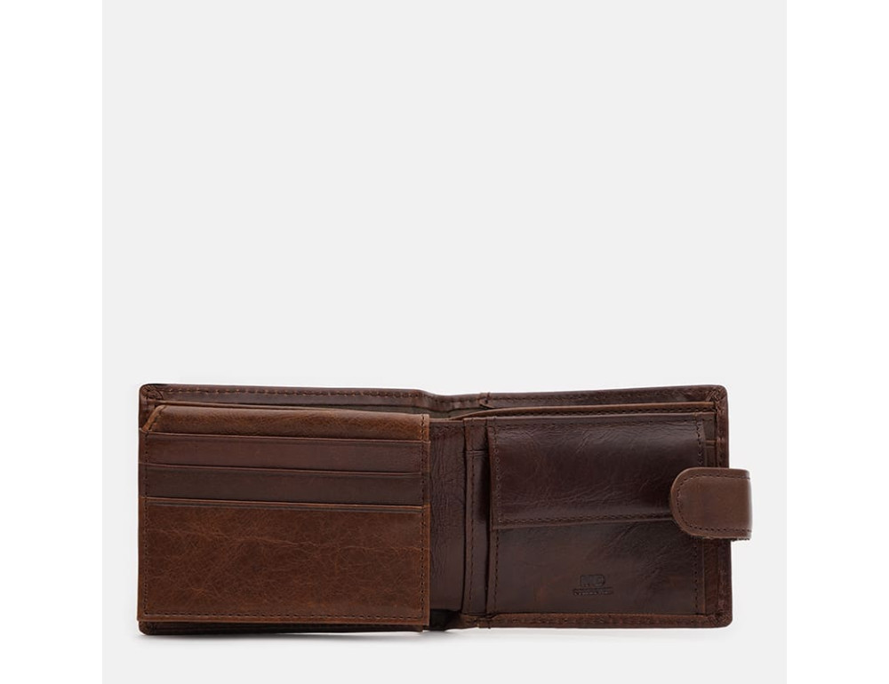 Чоловіче шкіряне портмоне Ricco Grande K16077c-brown - Фотографія № 4