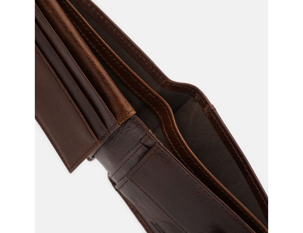 Чоловіче шкіряне портмоне Ricco Grande K16077c-brown - Фотографія № 6