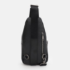 Чоловічий шкіряний рюкзак через плече Ricco Grande K16183a-black (чорний) - Фотографія № 102