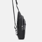 Чоловічий шкіряний слинг Ricco Grande K16183bl-black - Фотографія № 103