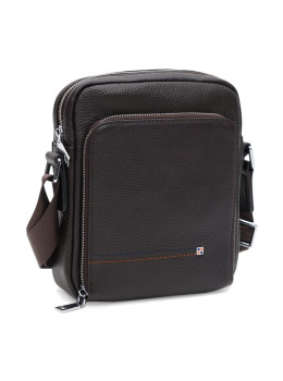 Чоловіча шкіряна поясна сумка Ricco Grande K16292bl-black
