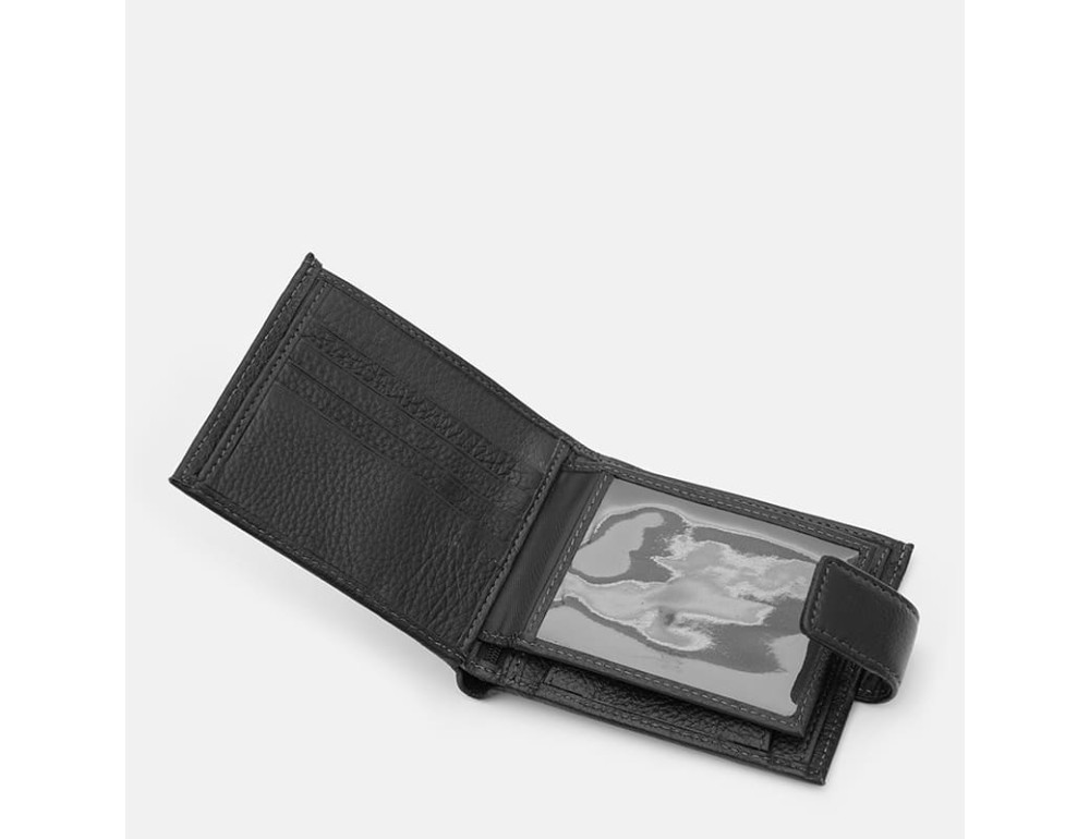 Чоловіче шкіряне портмоне Ricco Grande K1620bl-black - Фотографія № 5