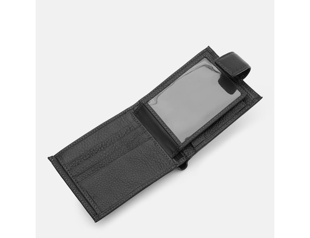 Чоловіче шкіряне портмоне Ricco Grande K1620bl-black - Фотографія № 6