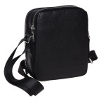 Чоловіча шкіряна сумка через плече Ricco Grande K16266-black - Фотографія № 100