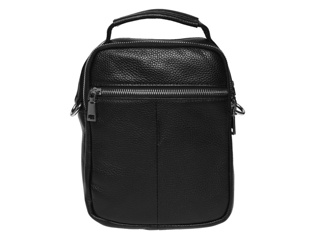 Чоловіча шкіряна сумка-барсетка Ricco Grande K16268-black - Фотографія № 2
