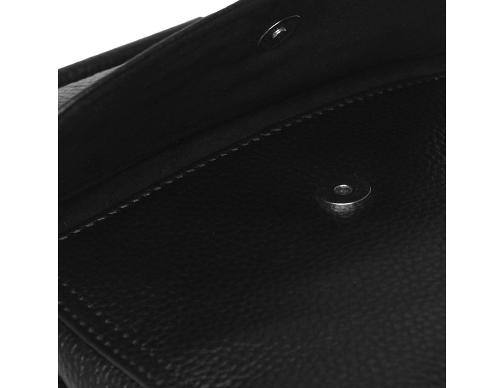 Чоловіча шкіряна сумка-барсетка Ricco Grande K16268-black - Фотографія № 7