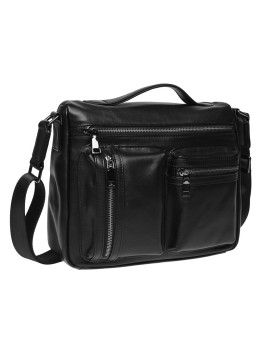 Чоловіча шкіряна сумка Ricco Grande K16362-black