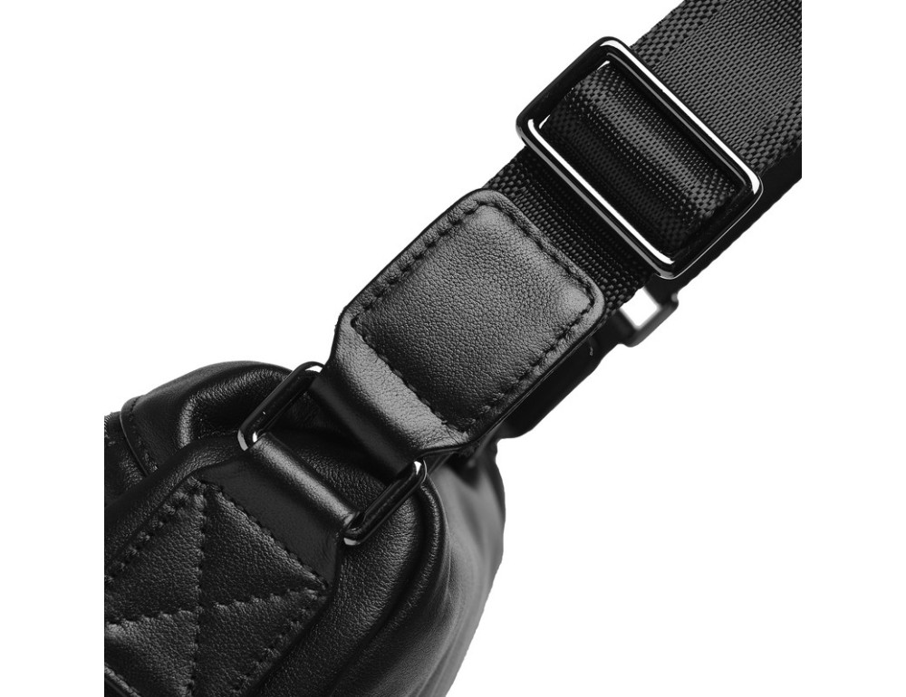 Мужская кожаная сумка Ricco Grande K16362-black - Фото № 5