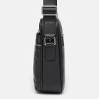 Чоловіча шкіряна сумка через плече Ricco Grande K16399 чорна - Фотографія № 103