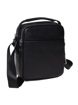 Чоловіча шкіряна сумка Ricco Grande K16406a-black