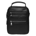 Мужская кожаная барсетка Ricco Grande K16439-black - Фото № 101