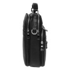 Мужская кожаная барсетка Ricco Grande K16439-black - Фото № 105
