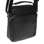 Чоловіча шкіряна сумка через плече Ricco Grande K16458a-black - Фотографія № 100