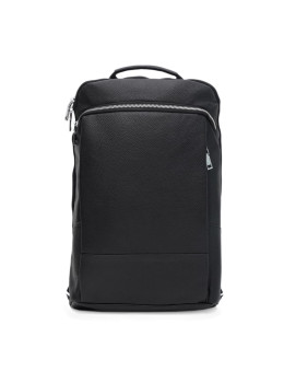 Мужской кожаный рюкзак Ricco Grande K16475bl-black