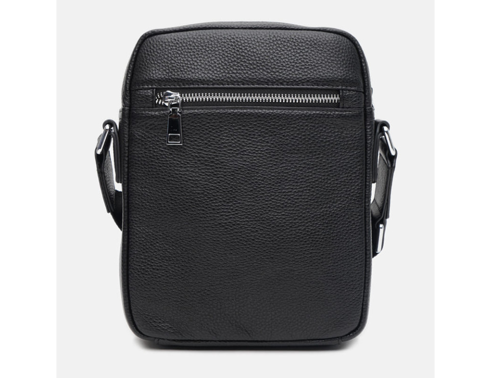 Чоловіча шкіряна сумка через плече Ricco Grande K16507bl-black - Фотографія № 3