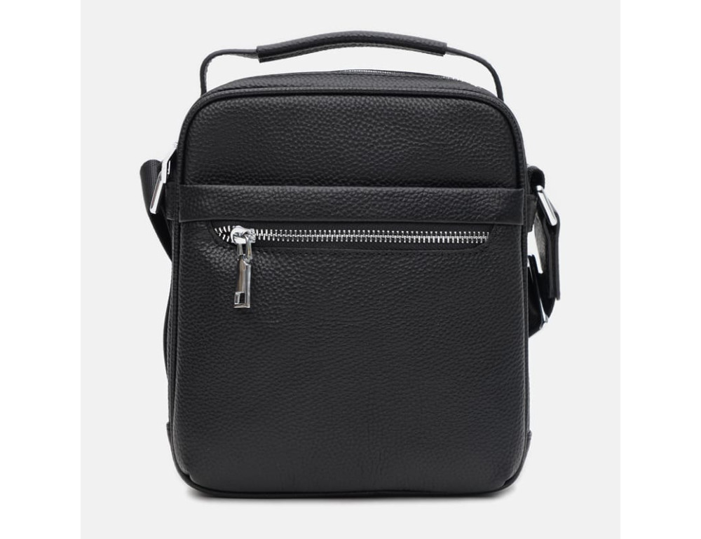 Чоловіча шкіряна сумка-барсетка Ricco Grande K16607а-black - Фотографія № 2