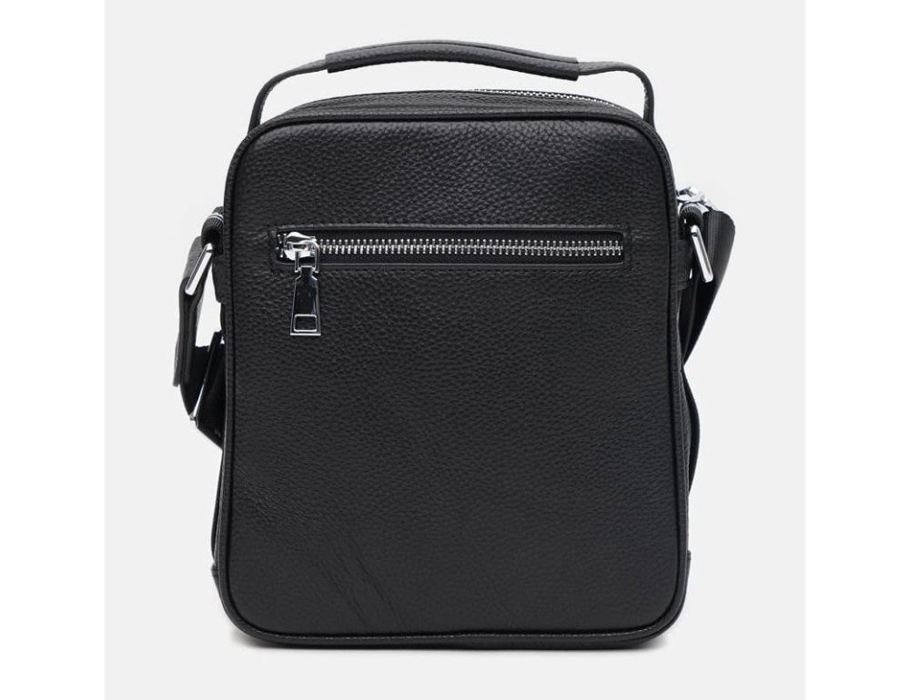 Чоловіча шкіряна сумка-барсетка Ricco Grande K16607а-black - Фотографія № 3