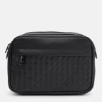 Мужская деловая сумка через плечо Ricco Grande K16612bl-black из натуральной кожи - Фото № 101