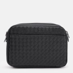Мужская деловая сумка через плечо Ricco Grande K16612bl-black из натуральной кожи - Фото № 102