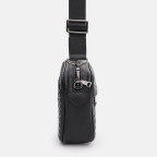Мужская деловая сумка через плечо Ricco Grande K16612bl-black из натуральной кожи - Фото № 103