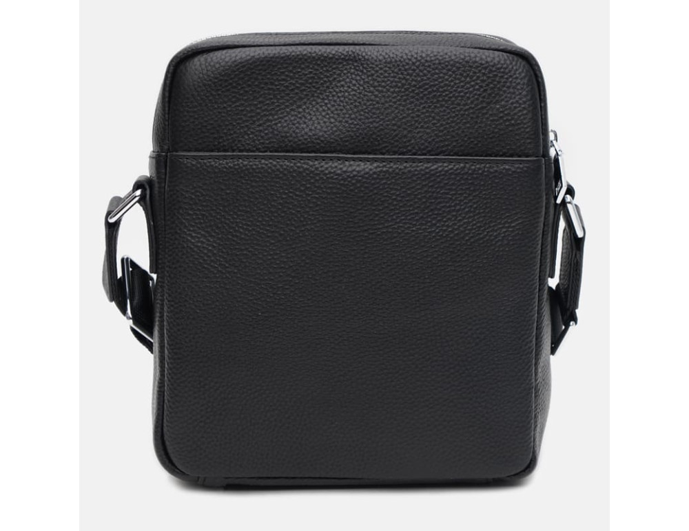 Чоловіча шкіряна сумка через плече Ricco Grande K16615B-black - Фотографія № 3
