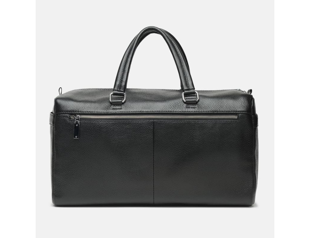 Мужская кожаная дорожная сумка Ricco Grande K166313-2-black - Фото № 3