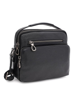 Чоловіча шкіряна сумка Ricco Grande K16682bl-black