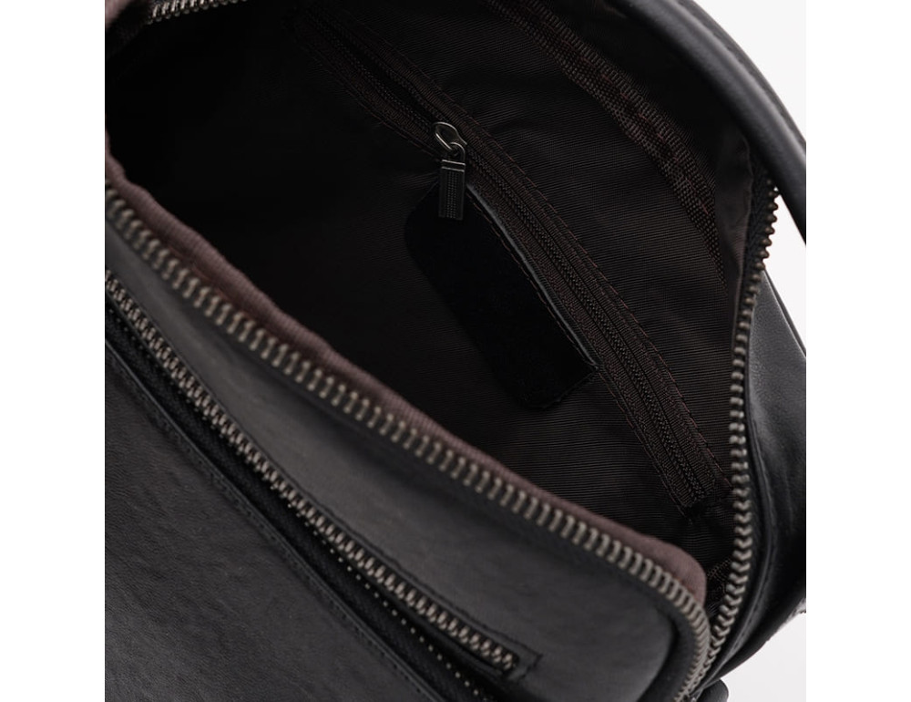 Мужская кожаная сумка Ricco Grande K16682bl-black - Фото № 5