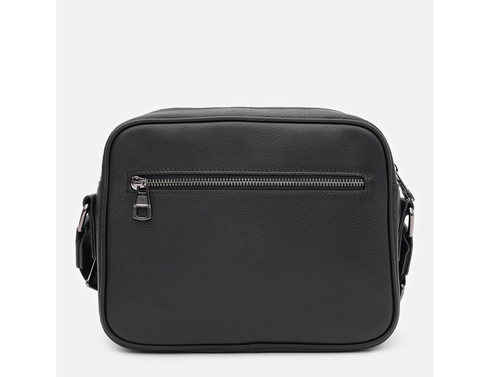 Чоловіча шкіряна сумка через плече Ricco Grande K16692bl-black - Фотографія № 3