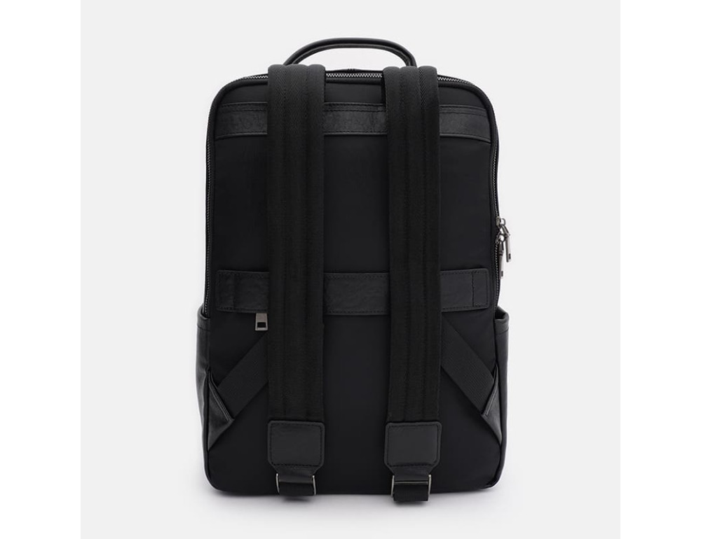 Чоловічий шкіряний рюкзак Ricco Grande K16823bl-black - Фотографія № 3