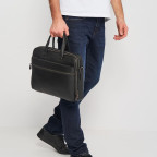 Мужская кожаная сумка для ноутбука Ricco Grande K17522-3-black - Фото № 101
