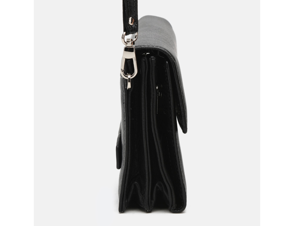 Чоловічий шкіряний клатч-барсетка Ricco Grande K17m-184-black - Фотографія № 4