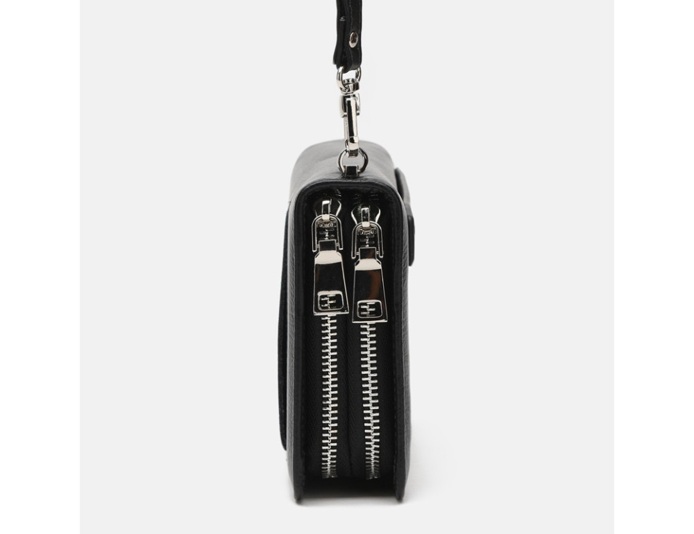 Чоловічий шкіряний клатч Ricco Grande K17m106-black - Фотографія № 4