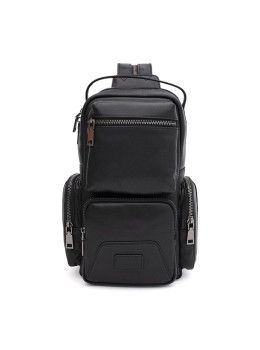 Мужской кожаный рюкзак Ricco Grande K18052bl-black