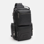 Мужской кожаный рюкзак Ricco Grande K18052bl-black - Фото № 101