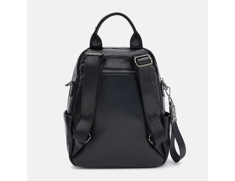 Женский кожаный рюкзак Ricco Grande K18091bl-black - Фото № 3