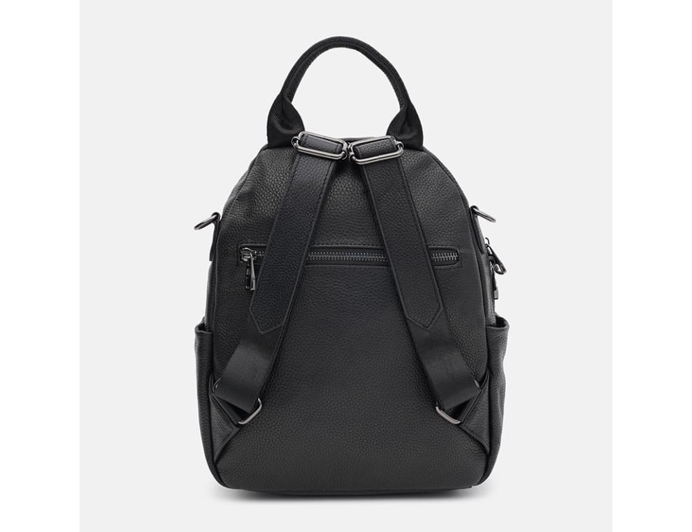 Жіночий шкіряний рюкзак Ricco Grande K18095bl-black - Фотографія № 3