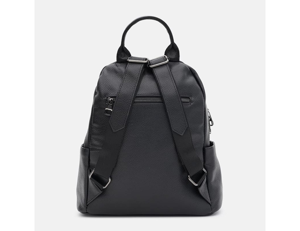 Жіночий шкіряний рюкзак Ricco Grande K18166bl-black - Фотографія № 3