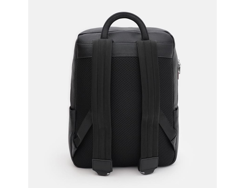 Мужской кожаный рюкзак Ricco Grande K18509-3bl-black - Фото № 3