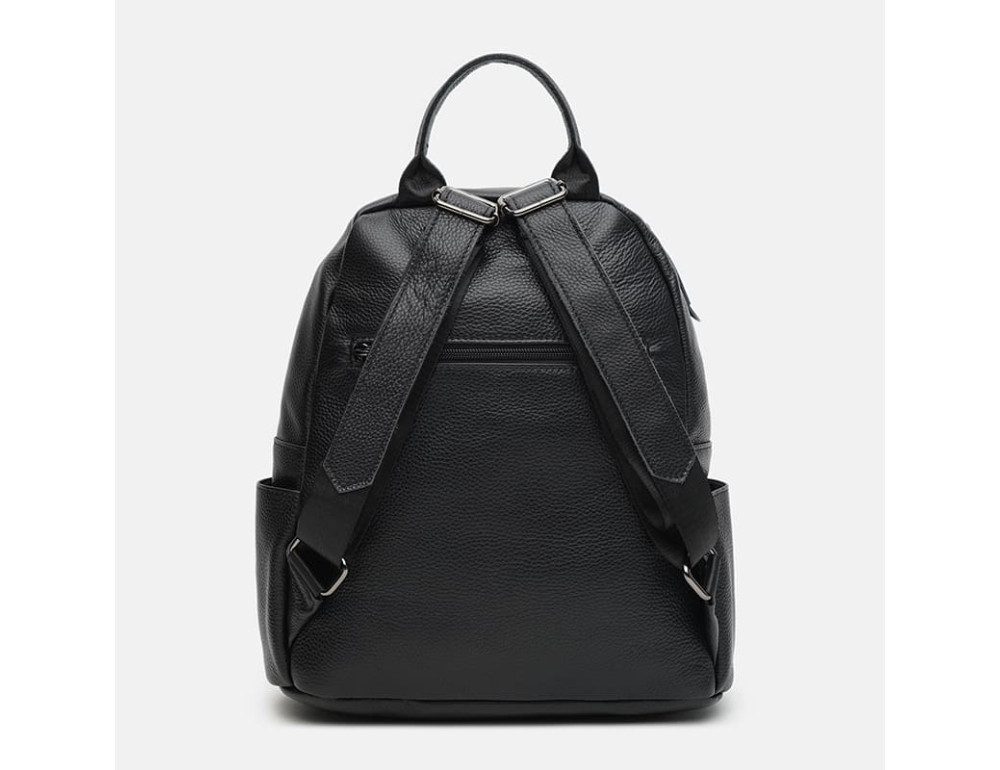 Жіночий шкіряний рюкзак Ricco Grande K1868 Black - Фотографія № 4
