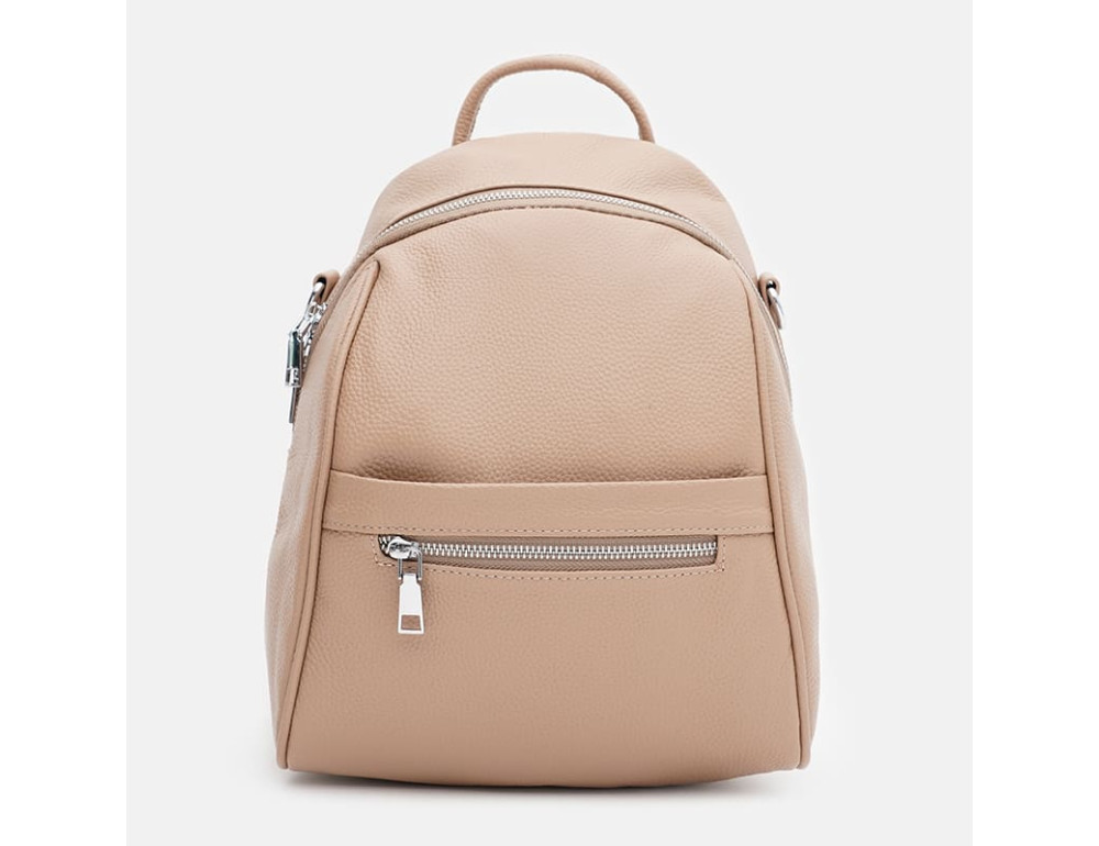Женский кожаный рюкзак Ricco Grande K188815be-beige - Фото № 2