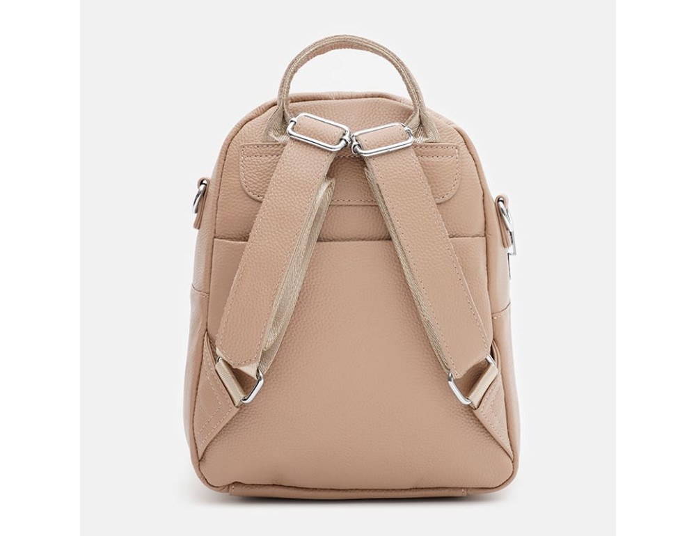 Женский кожаный рюкзак Ricco Grande K188815be-beige - Фото № 3