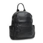 Жіночий шкіряний рюкзак Ricco Grande K188819 Black - Фотографія № 100