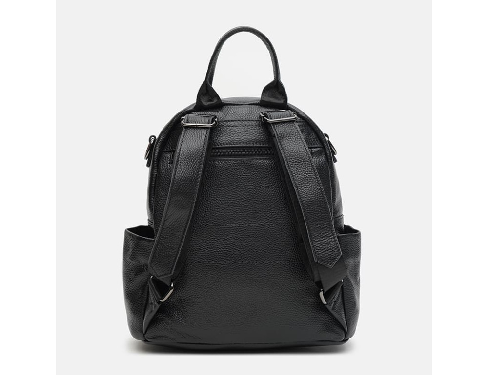 Жіночий шкіряний рюкзак Ricco Grande K188819 Black - Фотографія № 4