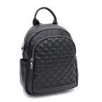 Жіночий шкіряний рюкзак Ricco Grande K18885bl-black - Фотографія № 100