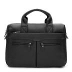 Чоловіча шкіряна сумка для документів Ricco Grande K19005 (Black) з відділом для ноутбука - Фотографія № 100