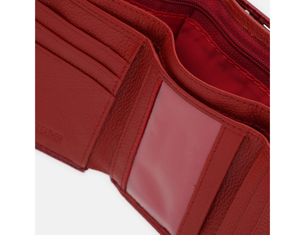 Жіночий лакований гаманець Ricco Grande K1AE308r-red - Фотографія № 6