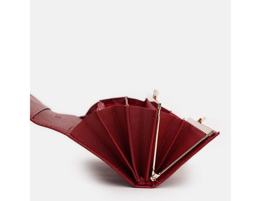Жіночий шкіряний гаманець Ricco Grande K1S505r-red - Фотографія № 4